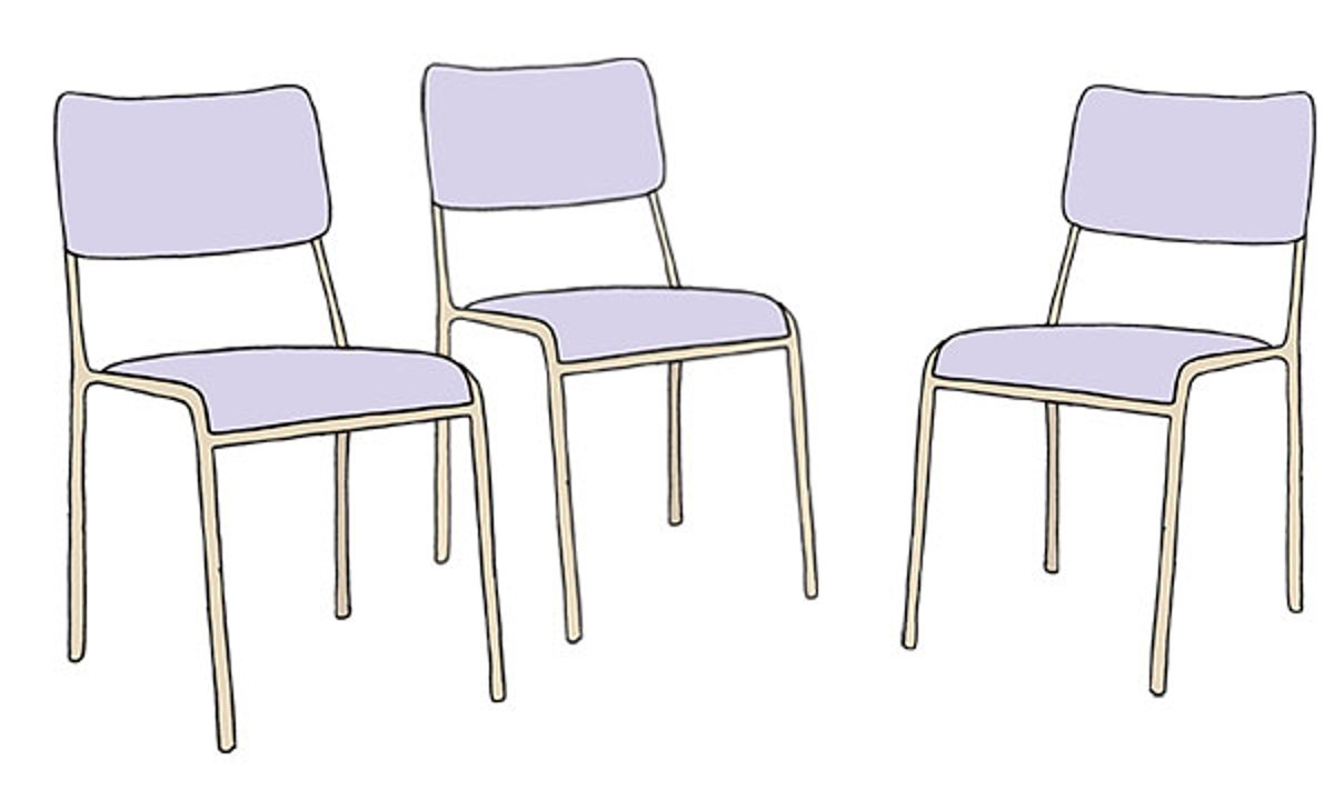 3 Empty Chairs 600X360px