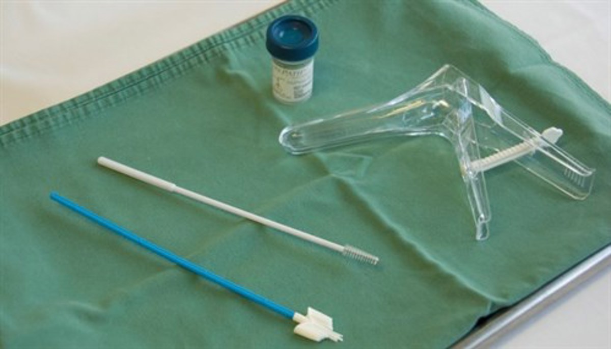 Image of cervical screening tools from the 1950s