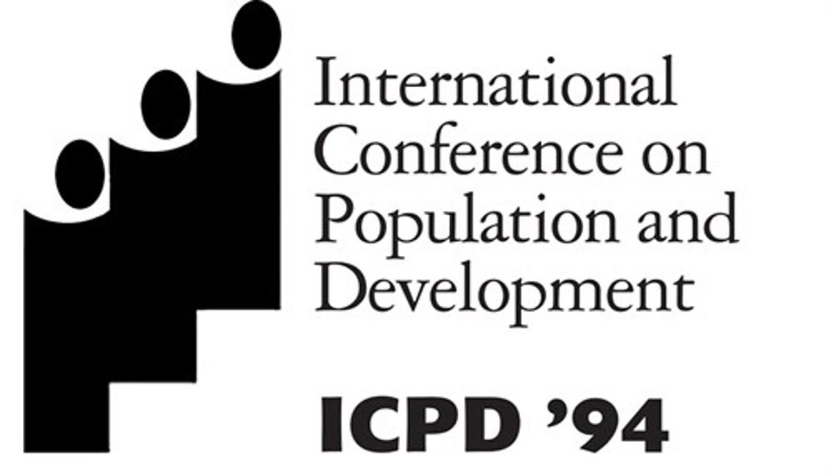 Image of ICPD conference 1994 logo 